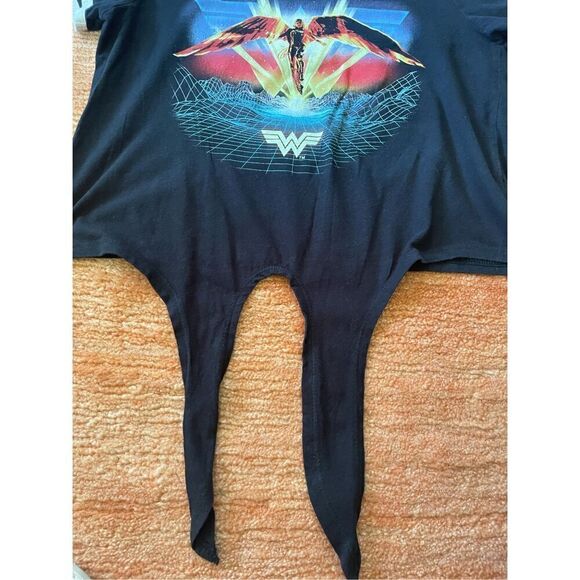 Black Tie Top short sleeve - Picture 3 of 6